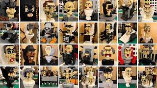 Skibidi Toilet LEGO MEGA Compilation (All Toilets)