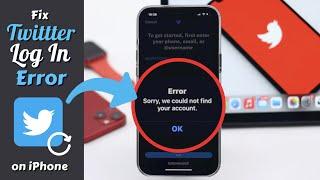 Fix Twitter Login Error on iPhone (2022)