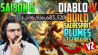 Build Sacresprit Plume Légendaire Saison 6 v2 | Diablo 4