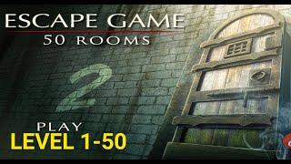 Escape game 50 rooms 2 full game level 1-50 walkthrough