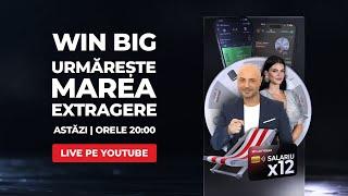 Marea Extragere Live WIN BIG II - 300.000 lei Salarii și Vacanțe de 50.000 Lei