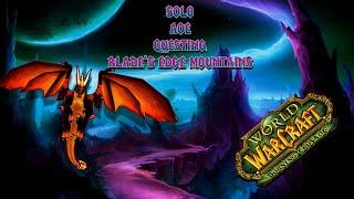 WOW Classic TBC: Blood Elf Paladin Solo AOE Leveling Blade's Edge Mountains