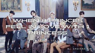 Stray Kids 0T8 FF "When 8 Princes Fell in Love with 1 Princess" Oneshot (Request)