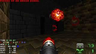 Doom II: Charcoal - MAP07 UV-Speed in 0:21.43