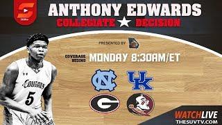 Anthony Edwards Collegiate Decision presented by GA Hoop Circle on SUVtv