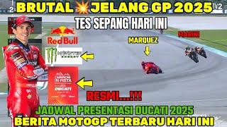 BRUTALTES SEPANG MOTOGP 2025, BERITA MOTOGP HARI MARC MARQUEZ PISAH DARI RED BULL,PRESENTASI DUCATI