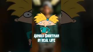 ARNOLD SHORTMAN FROM HEY ARNOLD! IN REAL LIFE  #nickelodeon #inreallife #heyarnold #ai