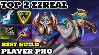 wild rift ezreal - Rank 2 ezreal full gameplay and best build