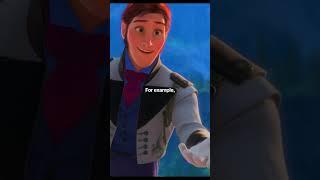 The glove detail in the frozen animation