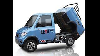 Электрокары-грузовики из Китая, обзор KEYU tk2600, цена/  Electric trucks from China, price