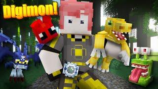 DIGIMON In Minecraft!! The best Digimon Addon for MCPE/MCBE!