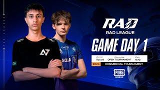 RAD LEAGUE DAY 1 PUBG MOBILE | KALAMBOOR