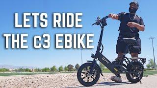 Why Walk When You Can Ride?  DYU C3 EBIKE  @NateMatthews