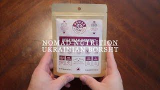 MRE Review | Nomad Nutrition | Ukrainian Borsht