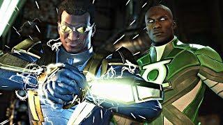 Injustice 2: ALL Black Lightning Intro Dialogues With Premier Skin Characters!!