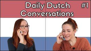 Daily Dutch conversations #1 - Telling how you are, think or feel (NT2 - A1) #learndutch