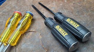 DeWalt "Updated" S2 Heavy-Duty Demolition Screw Driver Set Review