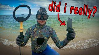 My  WORST MISTAKE While Treasure Hunting a Popular Tourist Beach (Cost me $500)