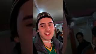 Luke Damant drinks $0.70 coffee with the locals  #shorts