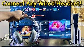 PS5: How to Connect Any Wired Headset (3.5mm Jack or USB)