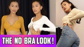 No Bra Hot Crop Tops Try On Haul | Love How It Looks And Feels!