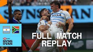 Argentina win AGAIN  | Argentina v South Africa | Vancouver HSBC SVNS 2025 | Full Match Replay