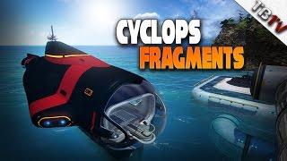 SUBNAUTICA walkthrough E5 - Cyclops Fragment Locations - Cyclops Blueprint