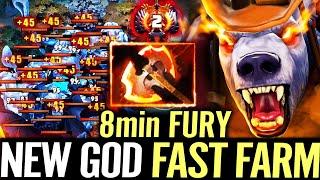  NEW GOD URSA Almost 8min Fury — Ramzes666 100% Max Speed Fast Farm Legit Carry Dota 2 Pro