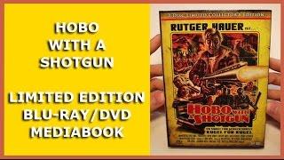 HOBO WITH A SHOTGUN - LIMITED UNCUT BLU-RAY/DVD MEDIABOOK UNBOXING - BANNED IN GERMANY!