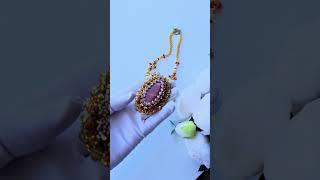 Кулон з агату та сердоліку. Crystal Lace Agate Stone brown. Necklace Pendant