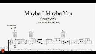 Maybe I Maybe You - Guitar Tutorial + TAB