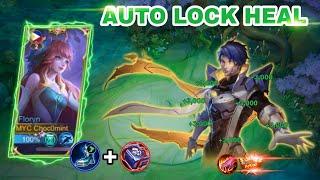 FLORYN AUTO LOCK JUNGLER HEALING BEST SUPPORT | FLORYN BEST BUILD 2023 | MOBILE LEGENDS