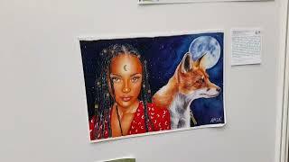 Vegan Art Exhibition  at Veg Fest, London 2023