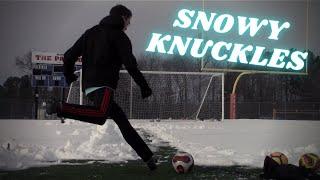 Snowy Unedited Freekick Session