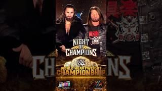 A new WWE World Heavyweight Champion is crowned tomorrow. Who do you think is winning?