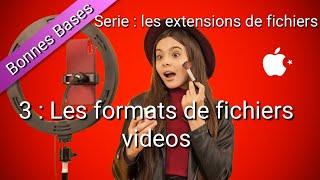 Les formats de fichiers videos