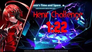 [Elsword INT] Bloody Queen Henir Challenge (1:22)