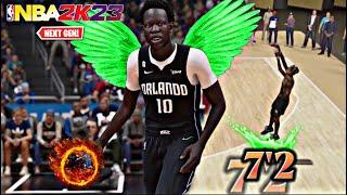 This *REALISTIC* 7’2 BOL BOL BUILD is GAME BREAKING in NBA2K23