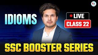 SSC 2025 | SSC English | Idioms | Booster Series | Class-22 | Jaideep Sir #ssc