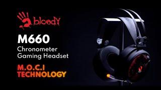 Bloody M660 MOCI Gaming Headset with Carbon Fiber Drivers