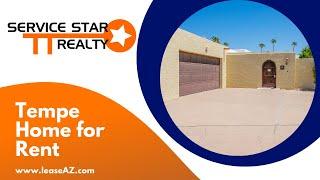 Tempe Homes for Rent 4BR/2.5BA by Tempe Property Management AZ | Service Star Realty