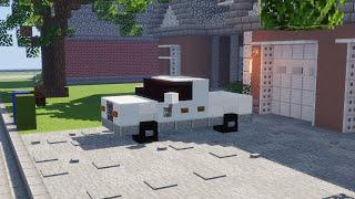 How To Build A Pick Up Truck In Minecraft