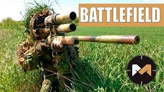 BATTLEFIELD В РЕАЛЬНОЙ ЖИЗНИ. СНАЙПЕР. СТРАЙКБОЛ // AIRSOFT SNIPER