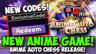 [New Exclusive Code] This New Anime Game JUST DROPPED! | Anime Auto Chess First Look