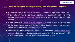 Galileo Global Distribution System