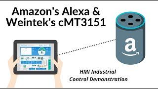 Amazon's Alexa & Weintek's cMT3151 HMI Industrial Control Demonstration