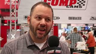 Power Automedia Visits COMP Cams® @ #SEMA2018 to Discuss the New Products