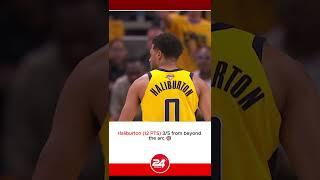 Haliburton 12 PTS 35 from beyond the arc 