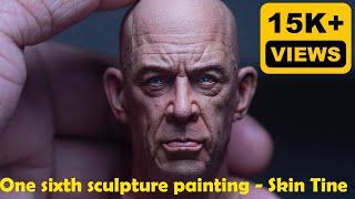 One sixth sculpture painting - Skin Tine