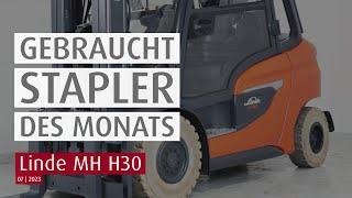 Linde MH Stapler H30 D | Gebrauchtstapler des Monats Juli 2023 | Sander Fördertechnik